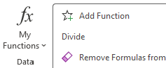 My Functions